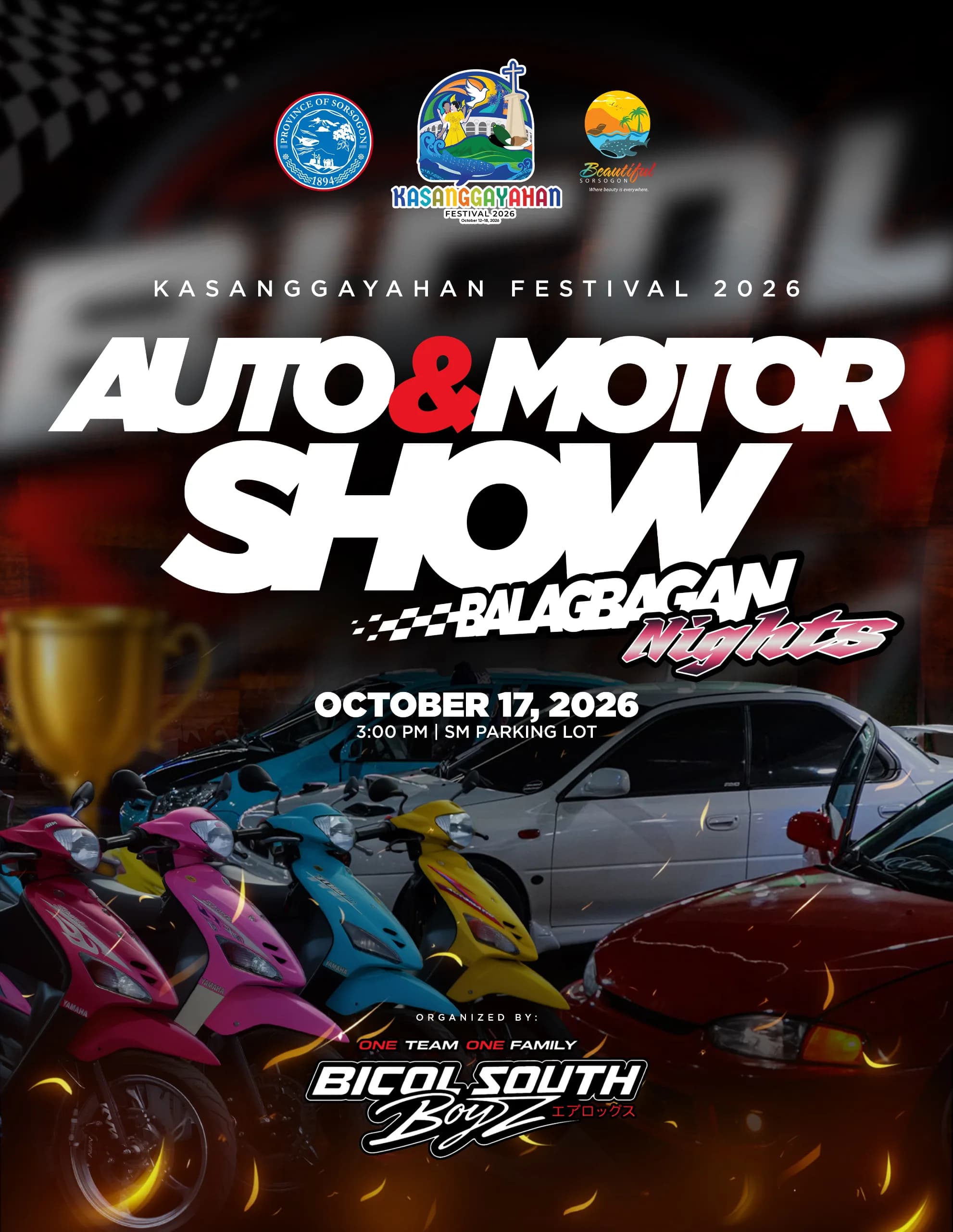 Kasanggayahan Festival Car and Motor Show 2026